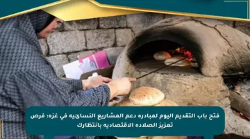 فتح باب التقديم اليوم لمبادرة دعم المشاريع النسائية في غزة: فرص تعزيز الصلادة الاقتصادية بانتظارك